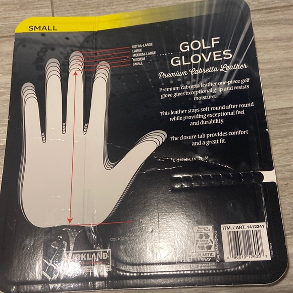 Kirkland Signature Accessories Kirkland Signature Golf Gloves 4 In